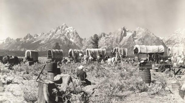Pferdewagen von Pionieren. Eine Lernreise mit Iris Rommel.